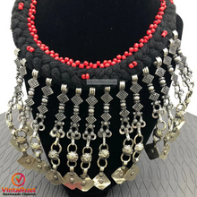 Load image into Gallery viewer, Handcrafted Tribal Ethnic Bib Necklace