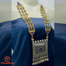 Load image into Gallery viewer, Vintage Long Chain Big Pendant Necklace