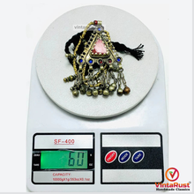 Load image into Gallery viewer, Vintage Triangular Amulet Style Pendant Necklace