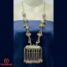 Load image into Gallery viewer, Handmade Vintage Amulet Style Pendant Necklace