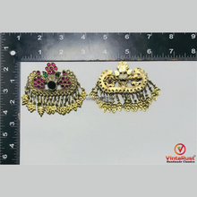 Load image into Gallery viewer, Afghan Floral Hair Clip, Hair Accessories