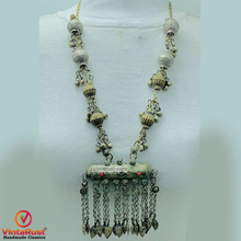Load image into Gallery viewer, Handmade Vintage Amulet Style Pendant Necklace