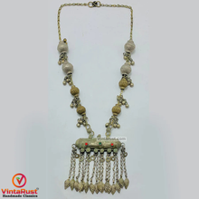 Load image into Gallery viewer, Handmade Vintage Amulet Style Pendant Necklace