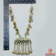 Load image into Gallery viewer, Handmade Vintage Amulet Style Pendant Necklace