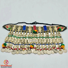 Load image into Gallery viewer, Massive Tribal Fish Ethnic Multicolor Choker