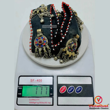 Load image into Gallery viewer, Vintage Turkmen Big Pendant Style Necklace