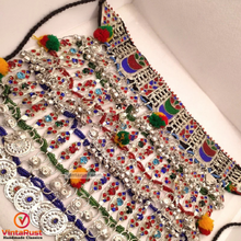 Load image into Gallery viewer, Oversized Boho Multicolor Choker Necklace