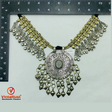 Load image into Gallery viewer, Nomadic Turkmen Necklace With Dangling Bells