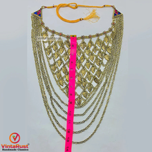 Load image into Gallery viewer, Vintage Oversized Multi Strands Bib Necklace