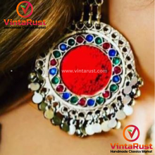 Load image into Gallery viewer, Tribal Handmade Massive Earrings