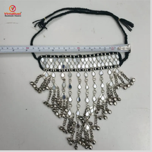 Load image into Gallery viewer, Ethnic Tribal Mirror Choker Necklace