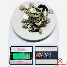 Load image into Gallery viewer, Handmade Vintage Coins With Brass Beads Necklace