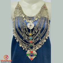 Load image into Gallery viewer, Vintage Long Multi Strands Bib Necklace