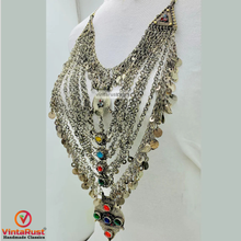 Load image into Gallery viewer, Vintage Long Multi Strands Bib Necklace
