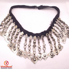 Load image into Gallery viewer, Handmade Tribal Dangling Tassels Choker