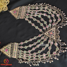 Load image into Gallery viewer, Antique Boho Statement Bib Necklace