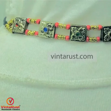 Load image into Gallery viewer, Bohemian Choker Necklace With Colorful Beads