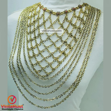 Load image into Gallery viewer, Antique Tribal Handmade Massive Bib Necklace