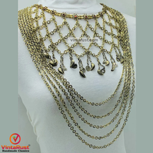 Load image into Gallery viewer, Big Layered Handmade Nomadic Necklace