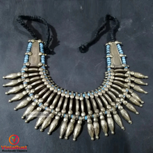 Load image into Gallery viewer, Metal Spikes With Beads Choker Necklace