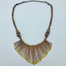 Load image into Gallery viewer, Egyptian Antique Necklace, Statement Choker Collar Choker Necklace