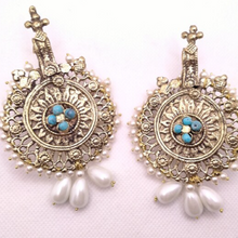 Load image into Gallery viewer, Ethnic Hasli Earrings, Vintage Earrings