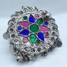 Load image into Gallery viewer, Tribal Massive Kuchi Ring, Handmade Ring