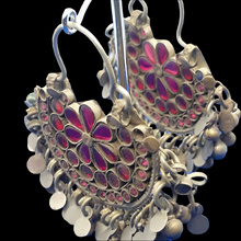 Load image into Gallery viewer, Pink Glass Stones Fashion Earrings