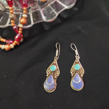 Load image into Gallery viewer, Boho Natural Stone Earrings