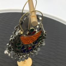 Load image into Gallery viewer, Tribal Kuchi Handmade Hoop Earrings
