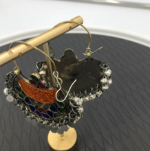 Load image into Gallery viewer, Tribal Kuchi Handmade Hoop Earrings