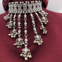 Load image into Gallery viewer, Tribal Mirror Choker Necklace, Ethnic Choker Necklace For Women, Gift For Her