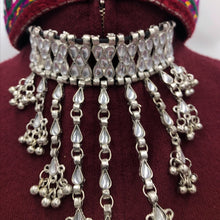 Load image into Gallery viewer, Tribal Mirror Choker Necklace, Ethnic Choker Necklace For Women, Gift For Her