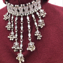 Load image into Gallery viewer, Tribal Mirror Choker Necklace, Ethnic Choker Necklace For Women, Gift For Her