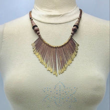 Load image into Gallery viewer, Egyptian Antique Necklace, Statement Choker Collar Choker Necklace