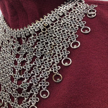 Load image into Gallery viewer, Silver Tone Necklace, Ethnic Choker Necklace, Handmade Jewelry