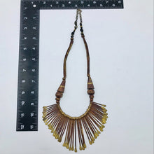 Load image into Gallery viewer, Egyptian Antique Necklace, Statement Choker Collar Choker Necklace