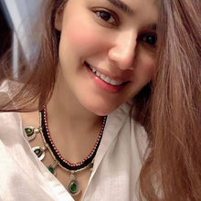 Load image into Gallery viewer, Tribal Stone Embedded Vintage Coins Necklace