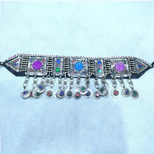 Load image into Gallery viewer, Ethnic Dangling Tassels Choker Necklace