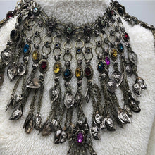 Load image into Gallery viewer, Multicolor Tribal Massive Choker Necklace