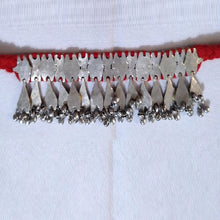 Load image into Gallery viewer, Red Turkmen Necklace With Bells