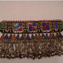 Load image into Gallery viewer, Tribal Kuchi Multicolor Choker Necklace
