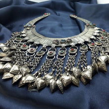 Load image into Gallery viewer, Vintage Tribal Kuchi Torque Choker Necklace