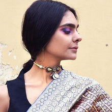 Load image into Gallery viewer, Handcrafted Modern Vintage Statement Coins Choker Necklace