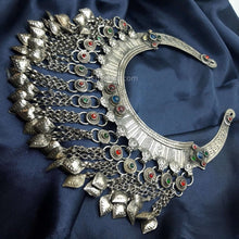 Load image into Gallery viewer, Vintage Tribal Kuchi Torque Choker Necklace