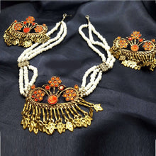 Load image into Gallery viewer, Elegant Floral Three Flower Jewelry Set