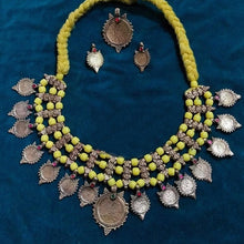 Load image into Gallery viewer, Vintage Coins Tribal Jewelry Set