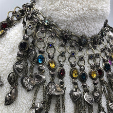 Load image into Gallery viewer, Multicolor Tribal Massive Choker Necklace