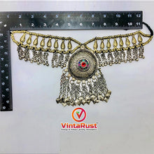 Load image into Gallery viewer, Vintage Afghan Bells and Tassels Pendant Necklace