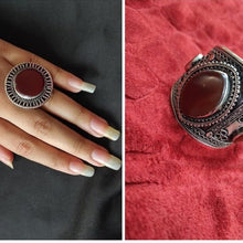 Load image into Gallery viewer, Cuff Bracelet and Ring Jewelry Set